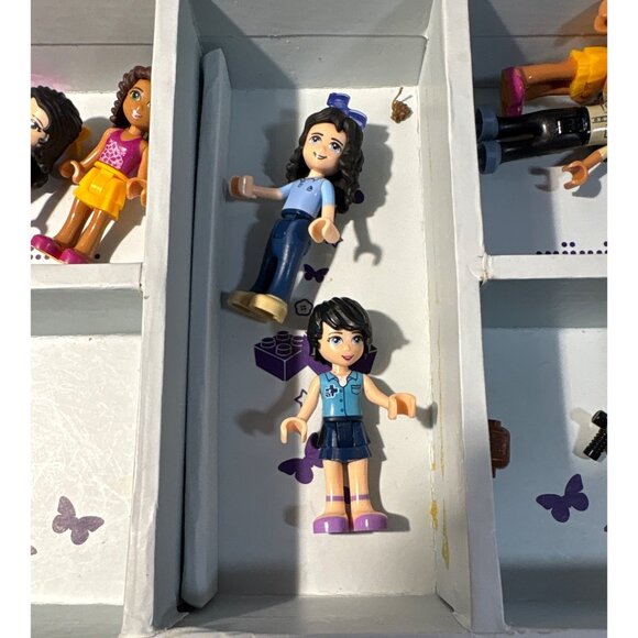 Lego Friends Carrying Case Plus Minifigures and Accessories Lot - Picture 11 of 16